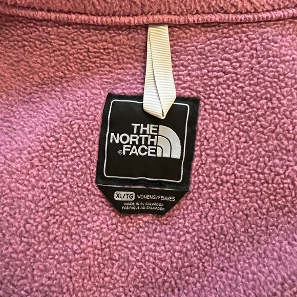 Pink-Grey North face Jacket - Picture 3 of 3